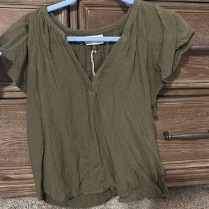 Dark green universal thread top